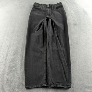 Vintage Levis Jeans Womens 27x31 Black Faded 94 Baggy Loose Wide Grunge Y2K Styl